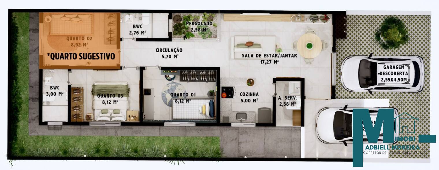 Casa à venda com 2 quartos, 72m² - Foto 21